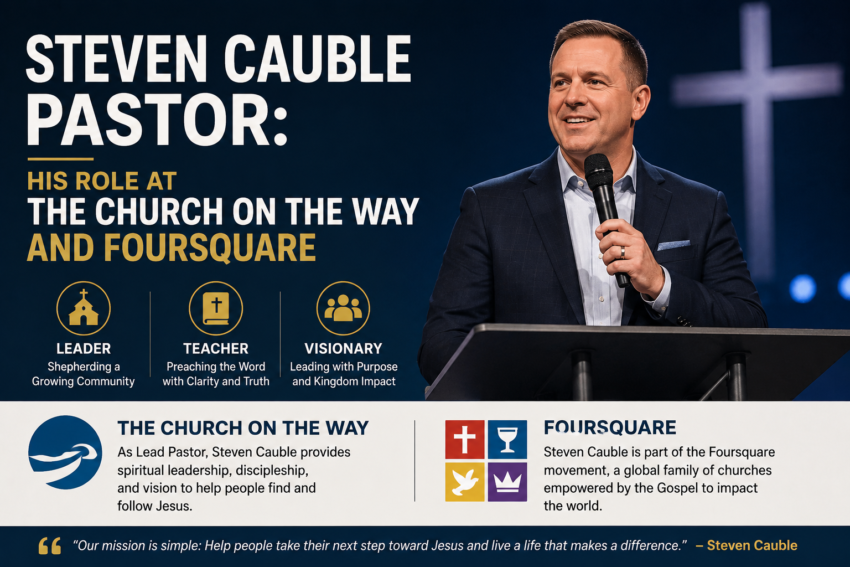 Steven Cauble Pastor: His Role at The Church on the Way and Foursquare