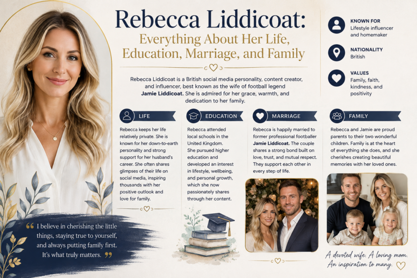 Rebecca Liddicoat: Everything About Her Life, Education, Marriage, and Family