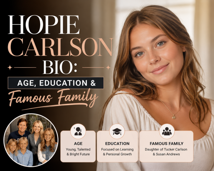 Hopie Carlson Bio: Age, Education & Famous Family