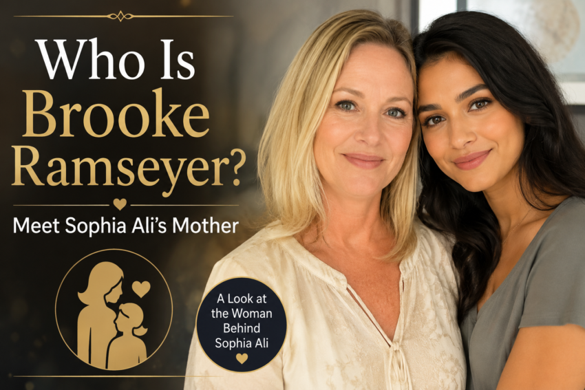Who Is Brooke Ramseyer? Meet Sophia Ali’s Mother
