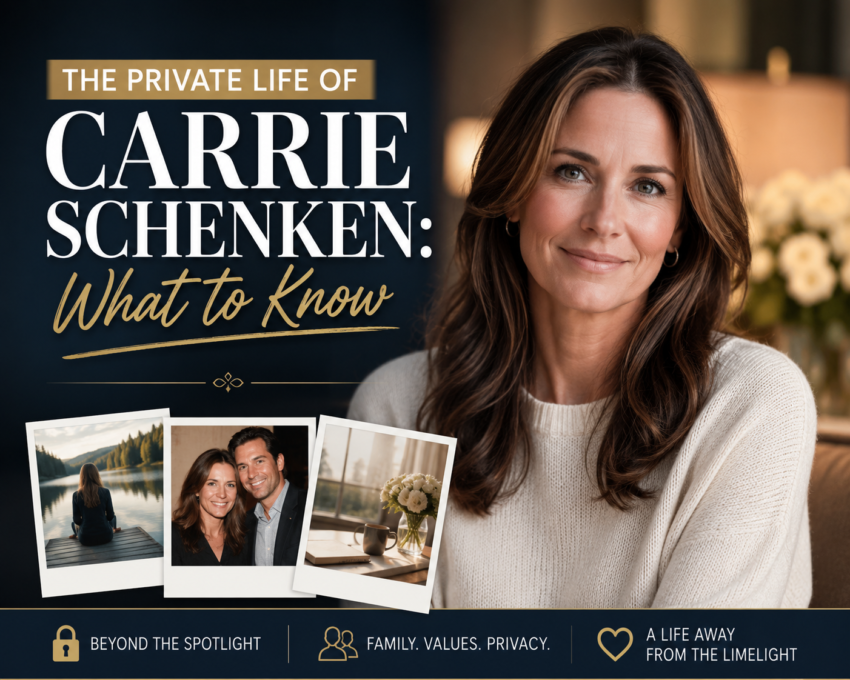 The Private Life of Carrie Schenken: What to Know