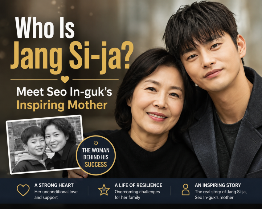 Who Is Jang Si-ja? Meet Seo In-guk’s Inspiring Mother
