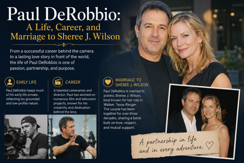 Paul DeRobbio: A Life, Career, and Marriage to Sheree J. Wilson