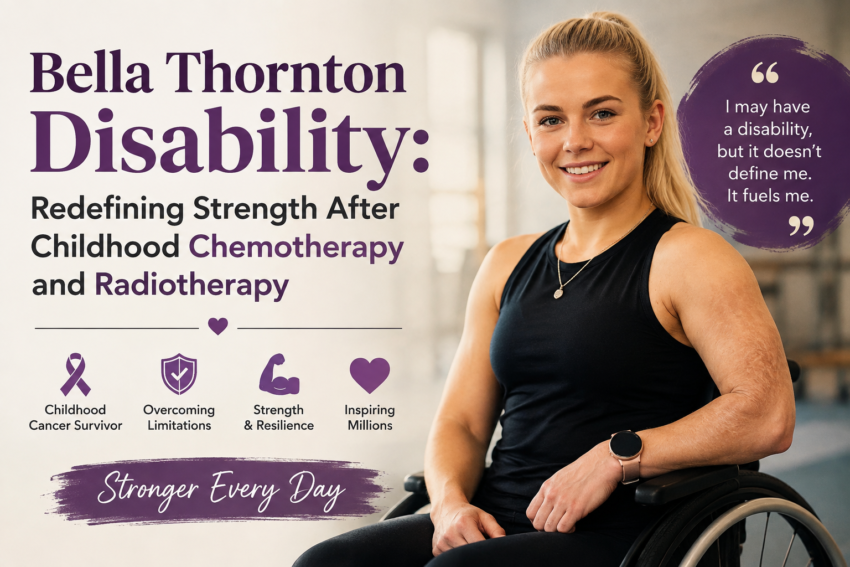 Bella Thornton Disability: Redefining Strength After Childhood Chemotherapy and Radiotherapy
